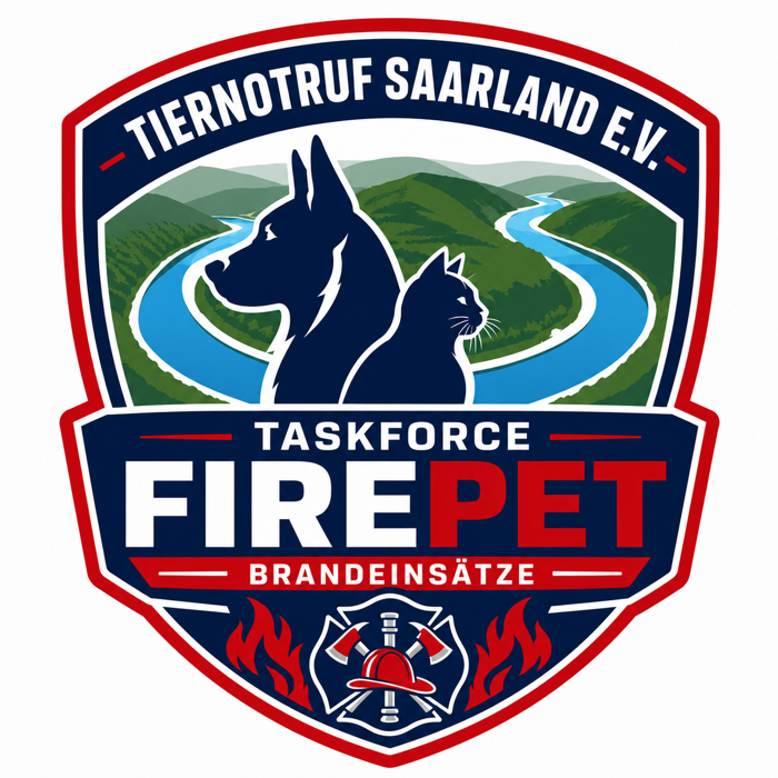 Taskforce FirePet Patch für Brandeinsätze